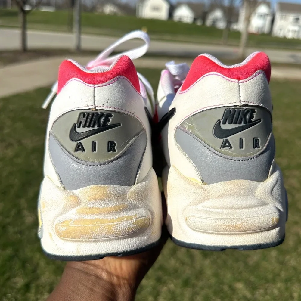 Nike Air Max Triax '94 Men's Shoes Size 14 Laser Crimson/Black-White-Wolf Gray‎
